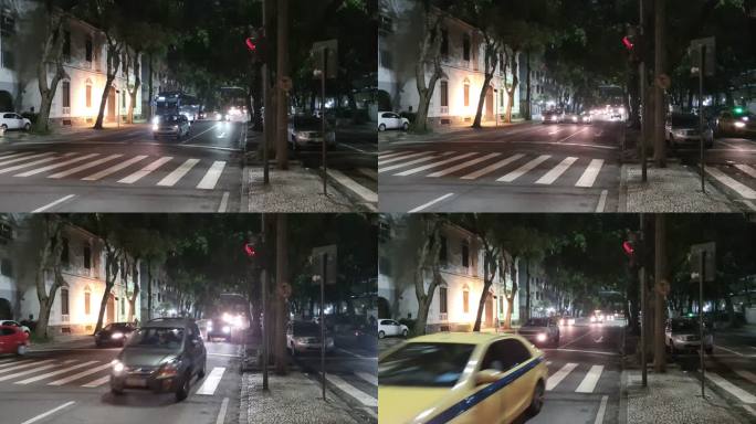 里约热内卢繁忙的街道