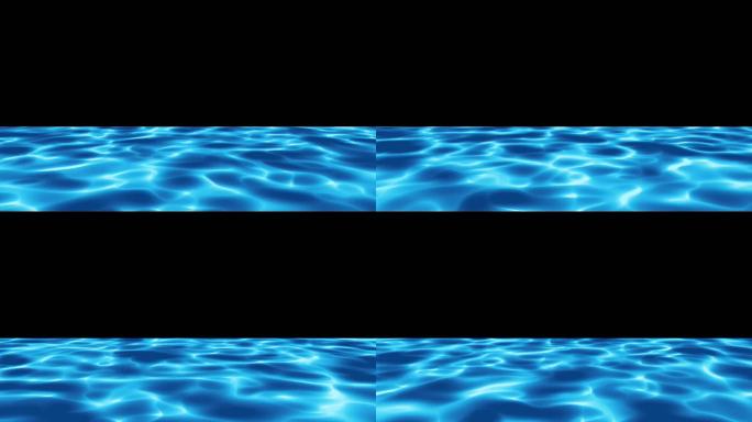 水面波纹效果-带通道无限循环