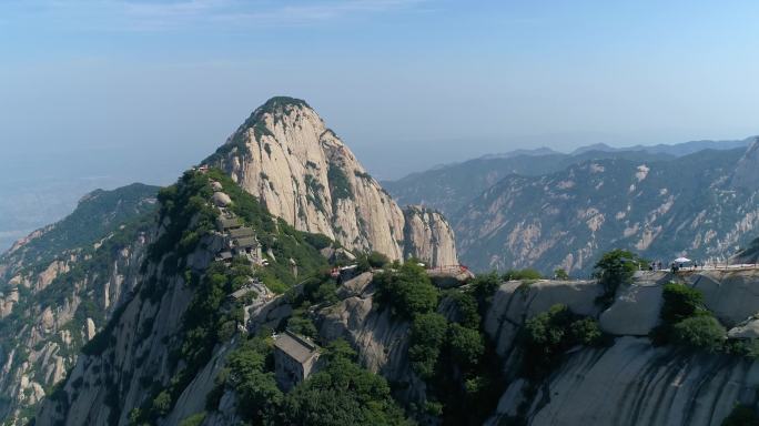 陕西5A级景区华山北峰航拍