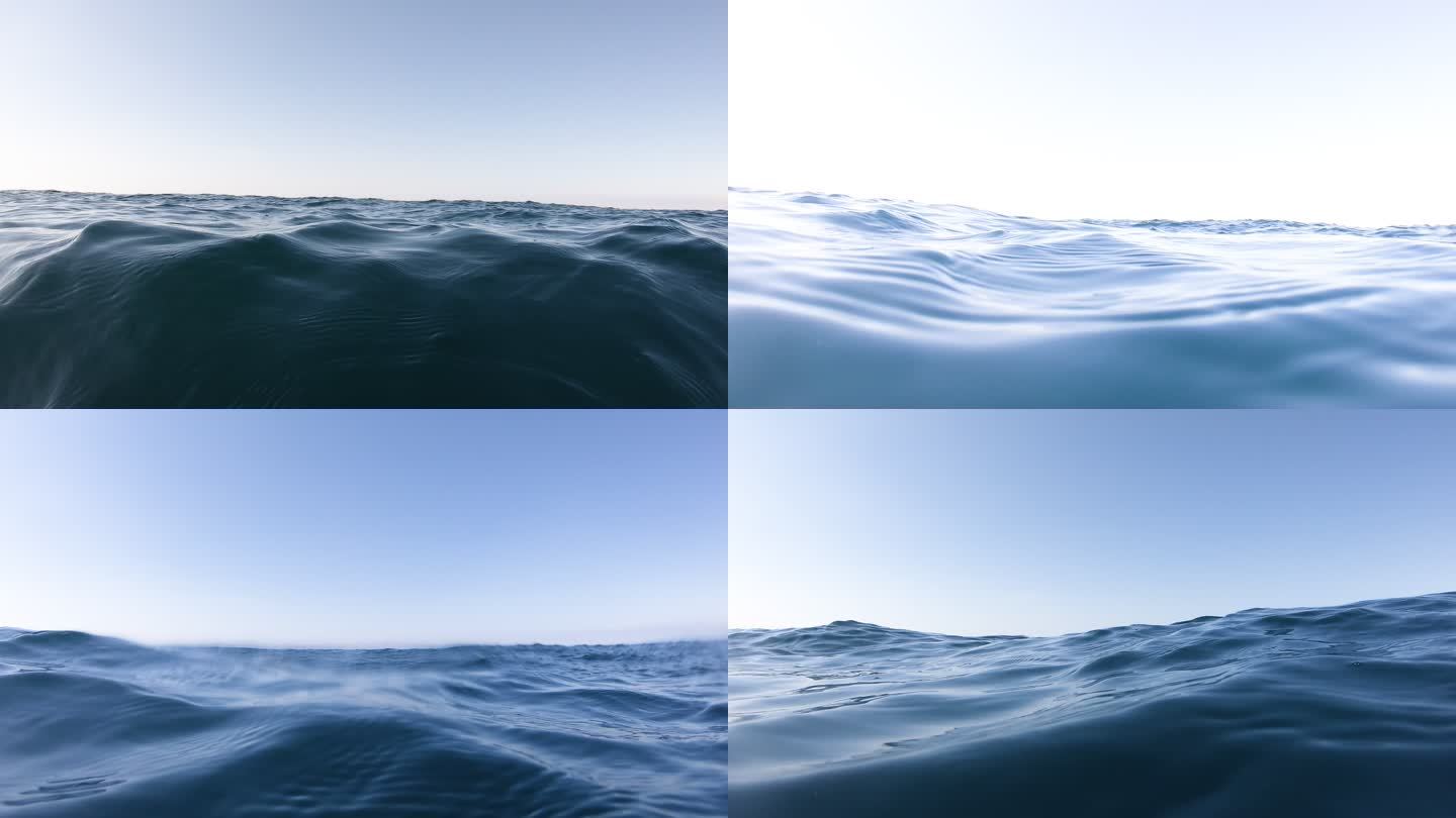 水下的波浪海浪视角