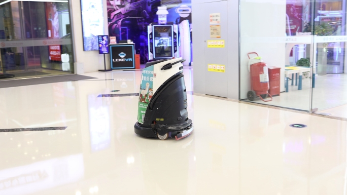 商场自动扫地机器人 商场机器人智慧机器人