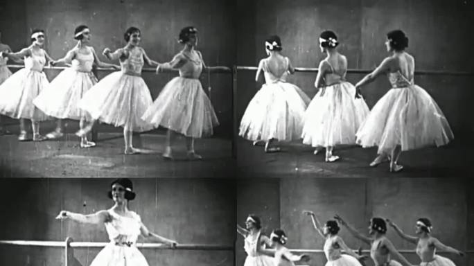 芭蕾舞表演 上世纪20年代