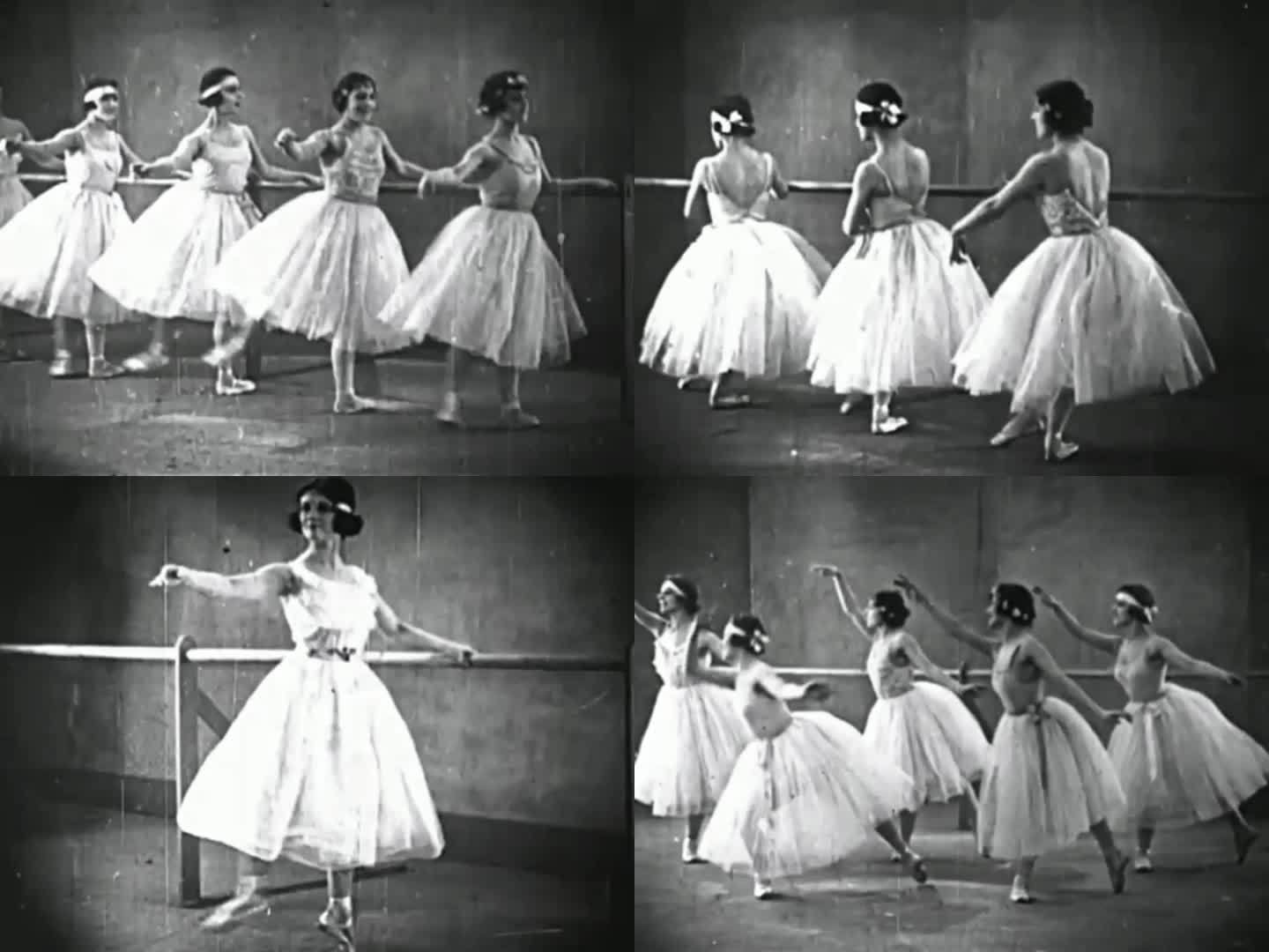 芭蕾舞表演 上世纪20年代