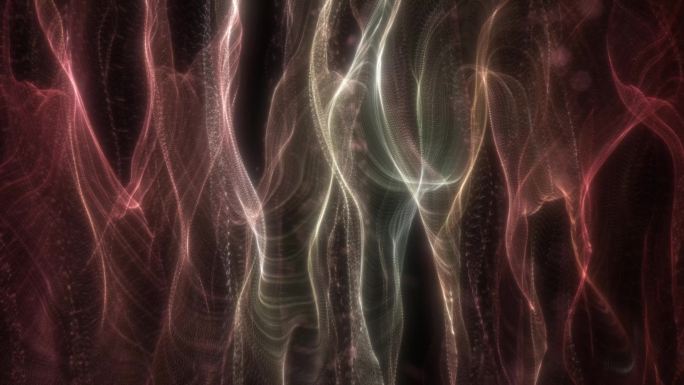多彩抽象光效动态粒子背影