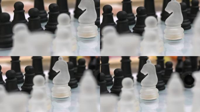 玻璃制战略游戏棋下棋国际象棋对弈