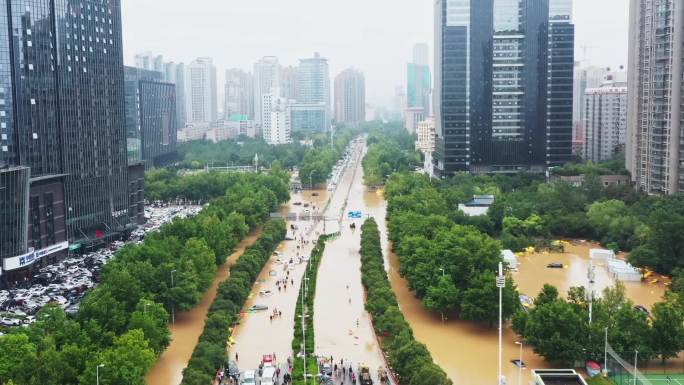 郑州720灾难特大洪水