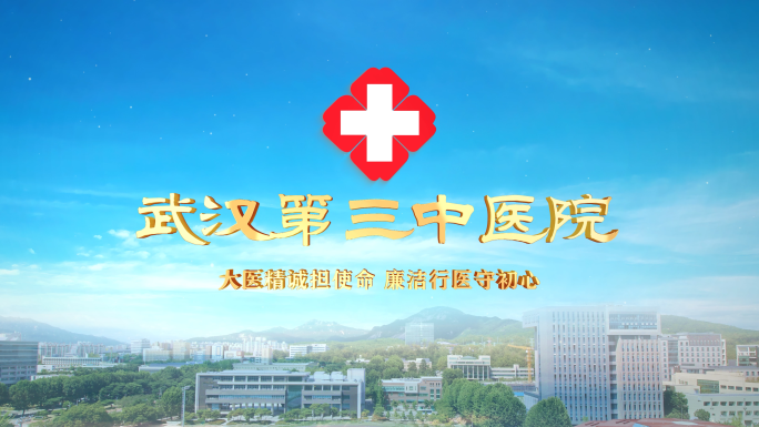 大气医院学校logo片头