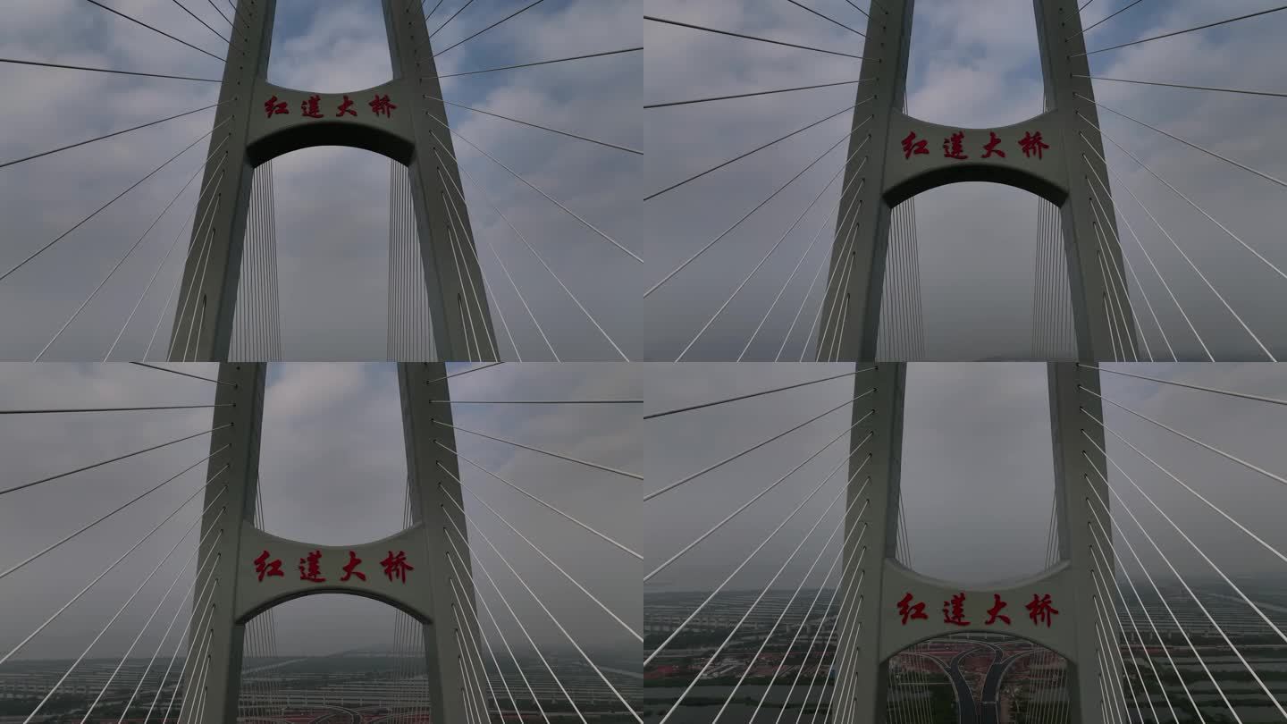 2022南沙红莲大桥桥梁施工建设