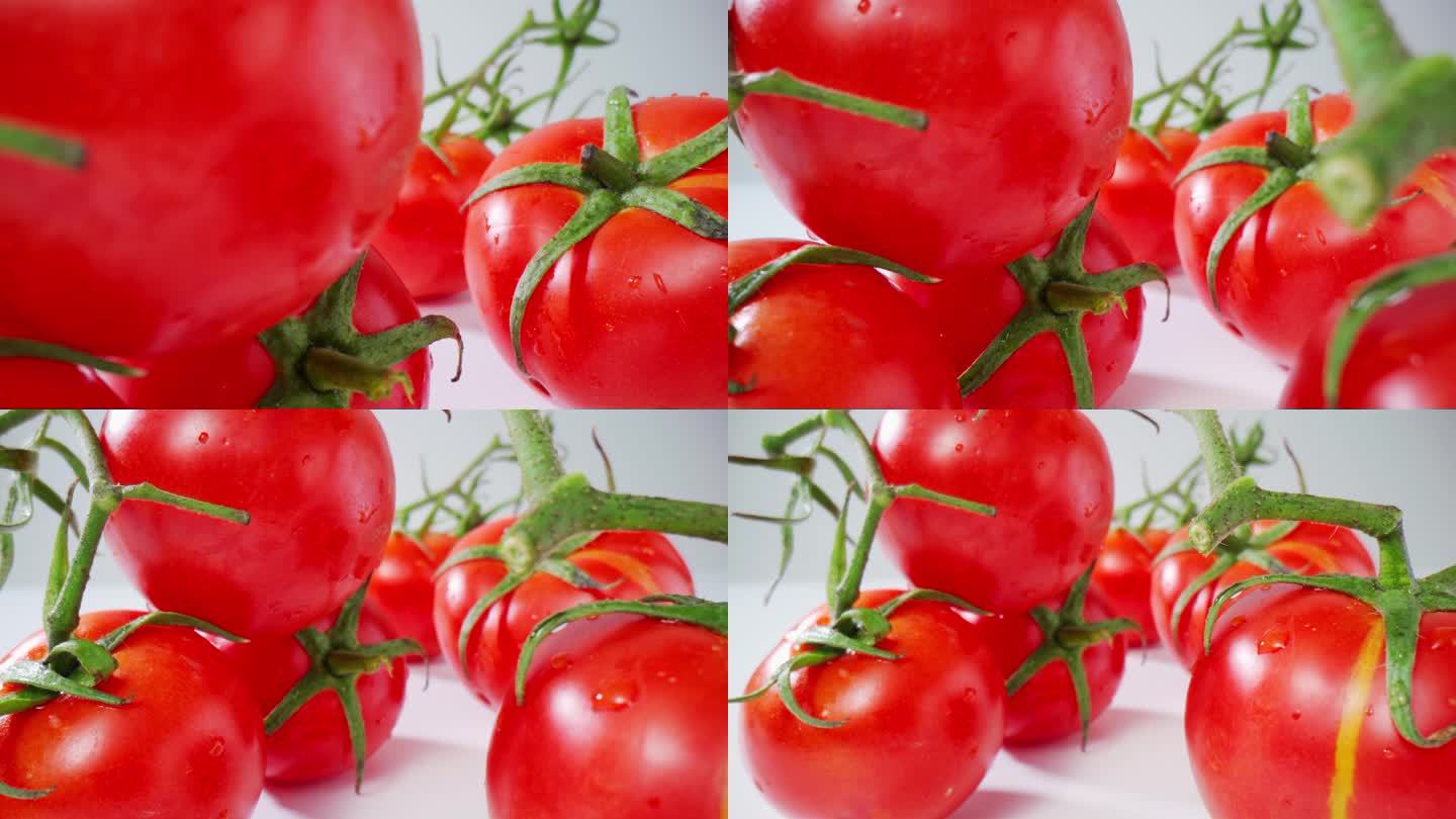 4k田园番茄水果新鲜蔬菜西红柿【侵权必究