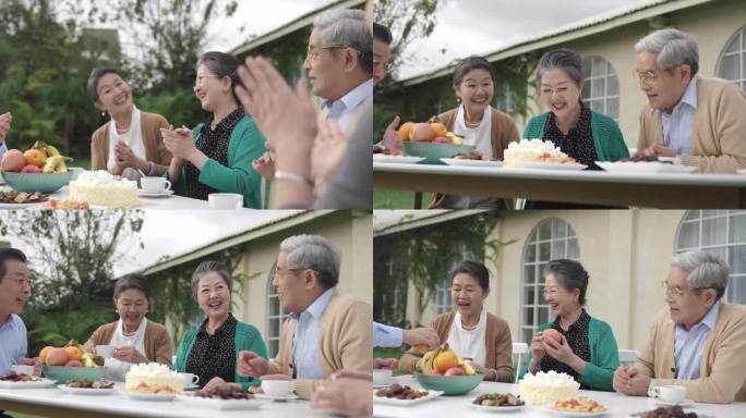 老年人生日聚会