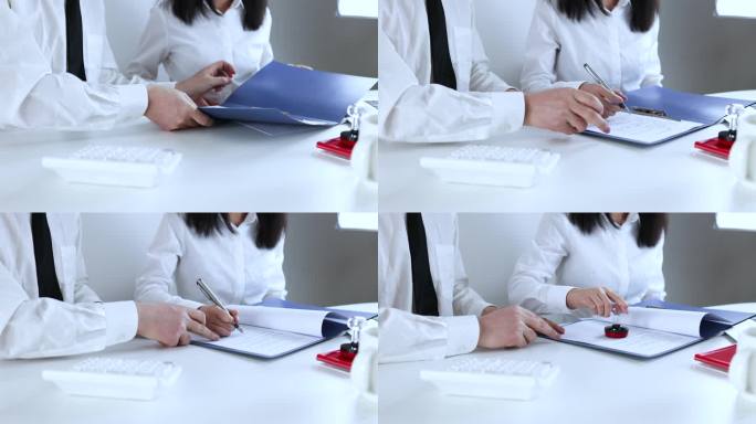 商务合作谈判和签合同