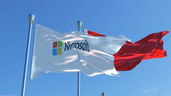 微软旗帜