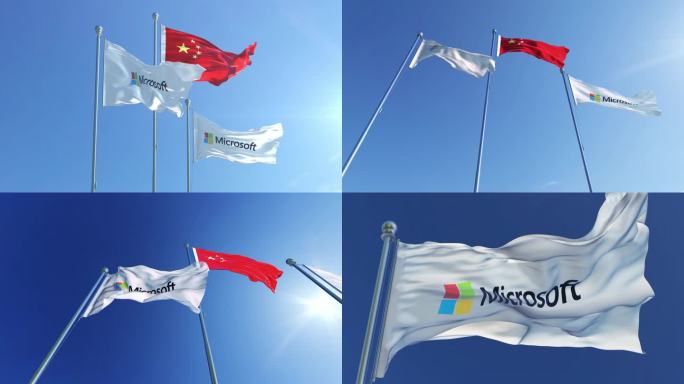 微软旗帜