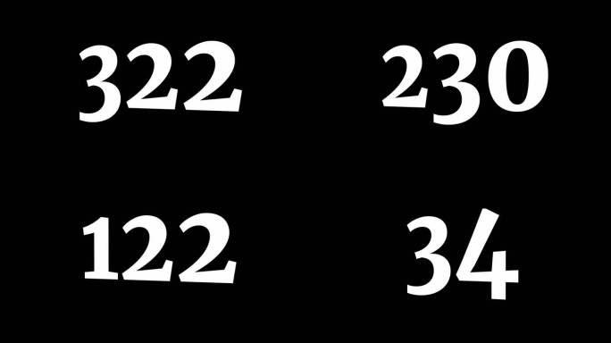 数字滚动365倒数倒计时