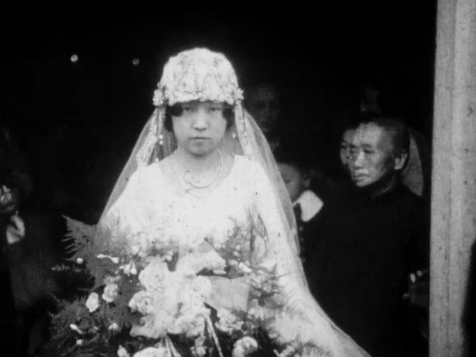 民国上海富商西式婚礼全记录