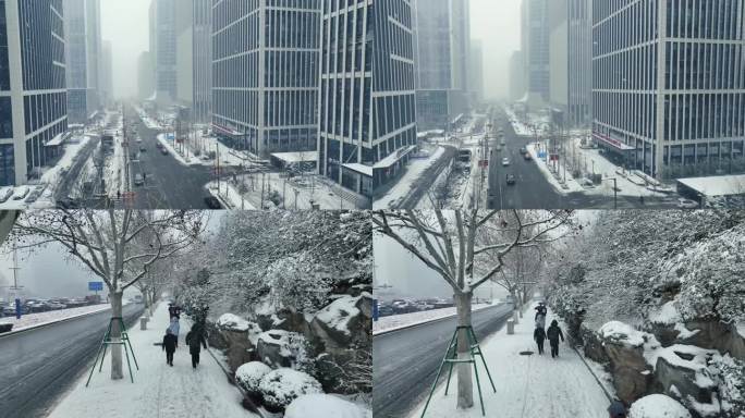 雪天道路