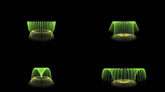 粒子喷泉水秀