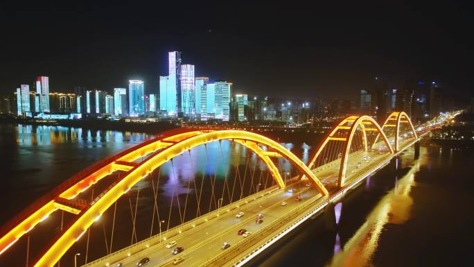 福元路大桥夜景