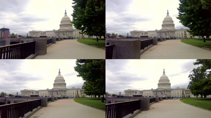 华盛顿特区美国国会大厦-步行