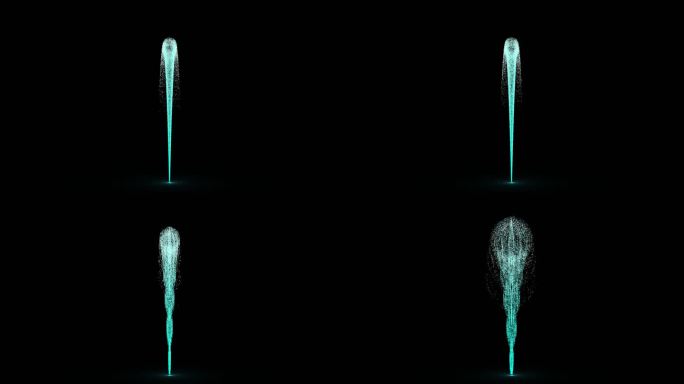 粒子喷泉水秀