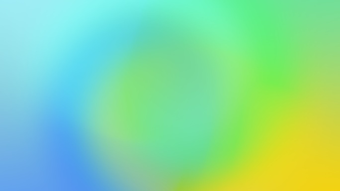 模糊的抽象多色背景，中间有一个圆圈，混合了各种颜色，以淡黄-蓝色为配色方案，呈现出平静的正面设计