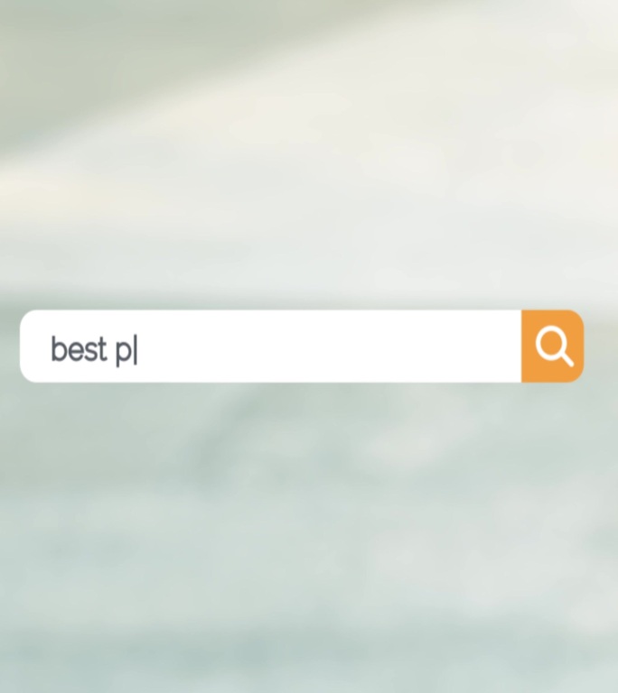 在4K分辨率的浏览器搜索框中垂直搜索最佳购物地点问题