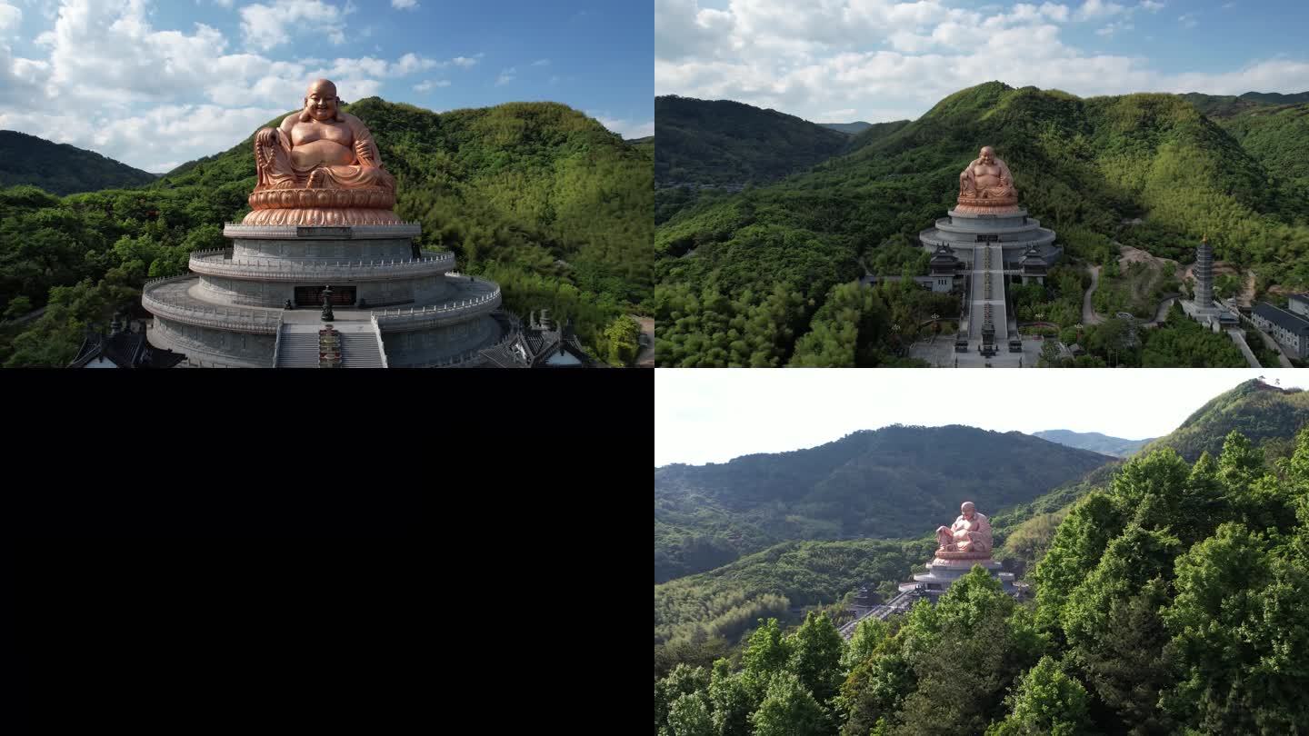 宁波雪窦山·弥勒佛·航拍