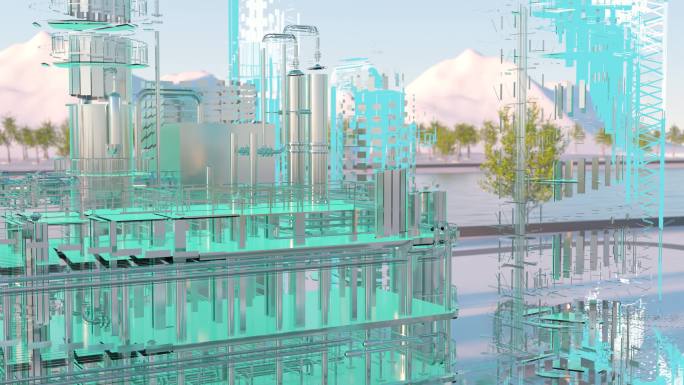 智能工业建设视频