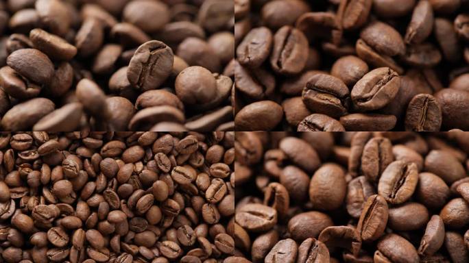 咖啡豆高清4K素材