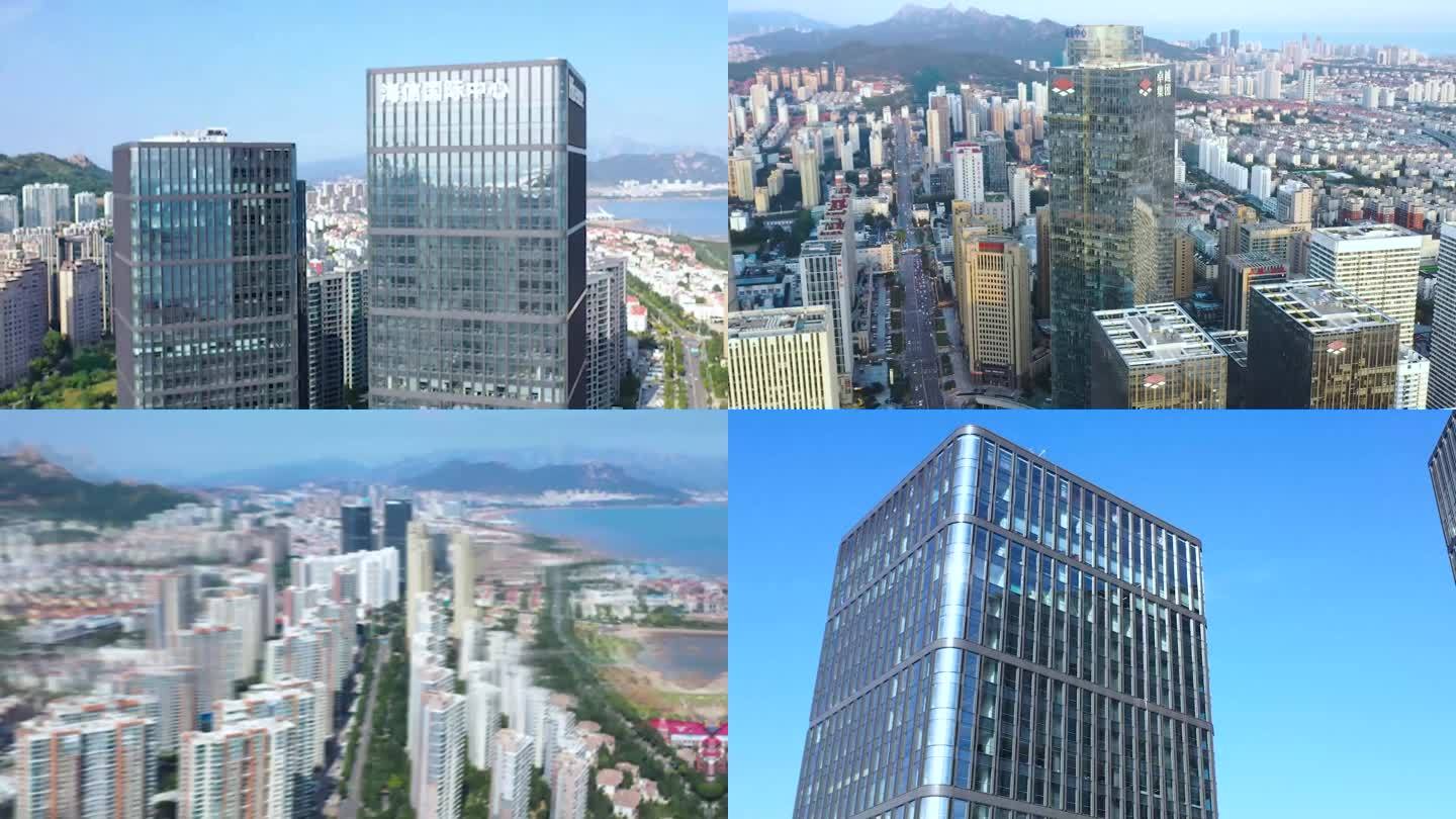 企业宣传拍摄制作城市高楼大厦