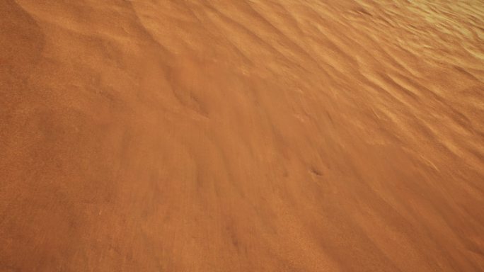 4k流沙风吹沙子沙漠⑦