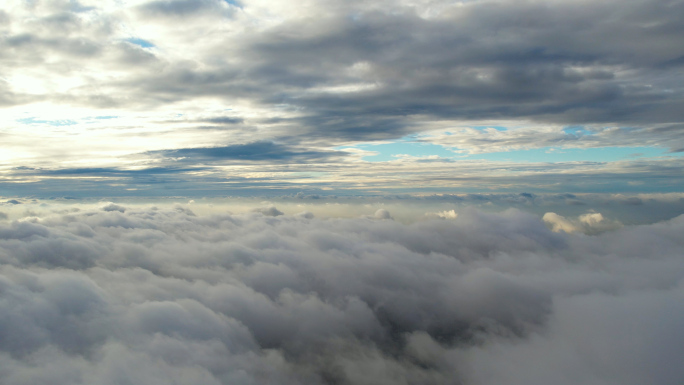 高空云层云海