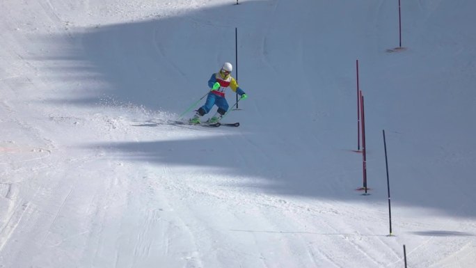 滑雪运动滑雪比赛