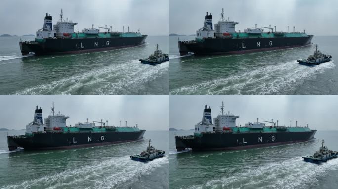 LNG 船舶 航行 出海 深圳 蛇口