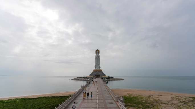 海南南海观音延时