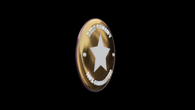带Alpha频道的最佳质量明星循环徽章
