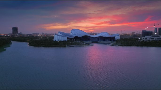 紫琅湖日出