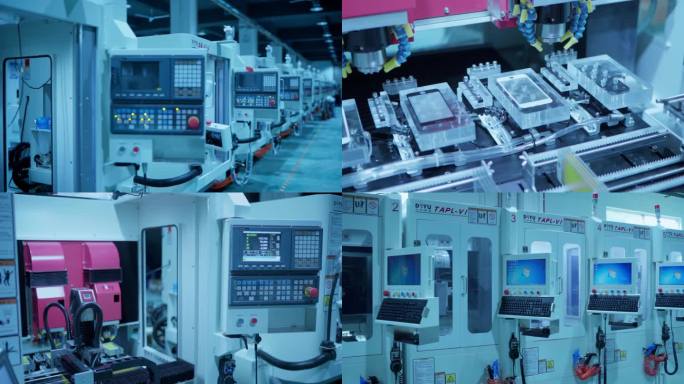 现代化工厂车间