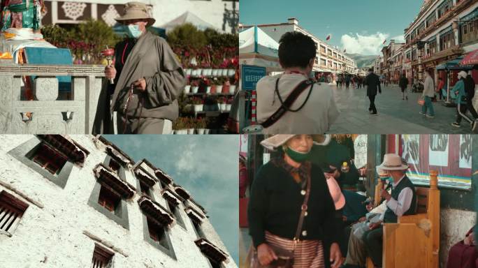 4k西藏拉萨旅游宣传片