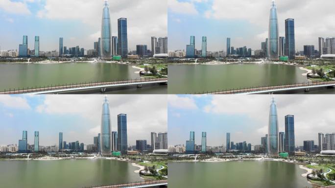 深圳前海现代城市天际线