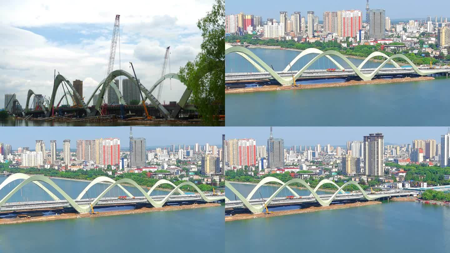 南阳白河淯阳桥施工延时