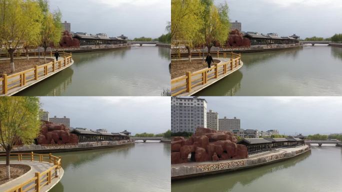 临泽县流沙河水系