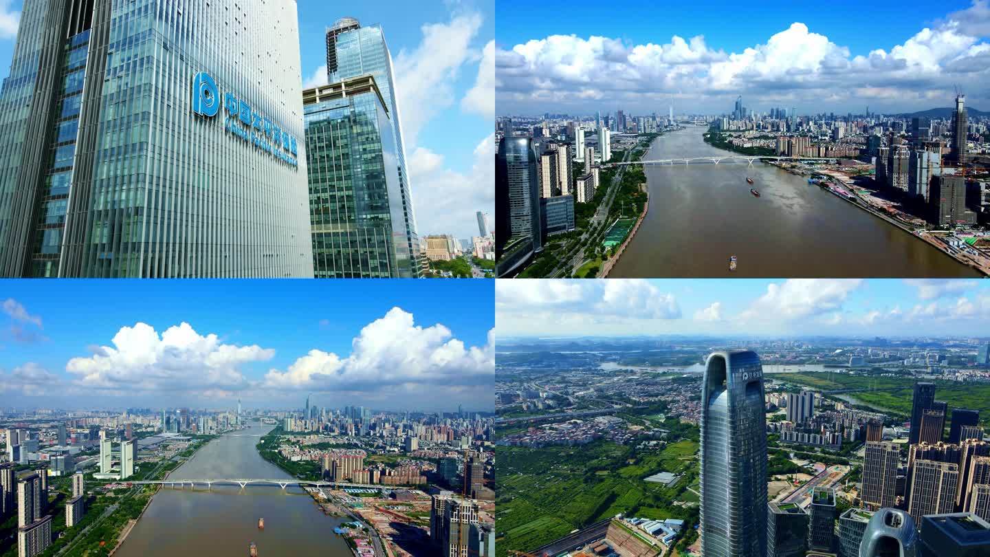 广州金融城保利发展航拍