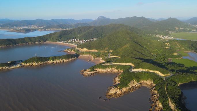 海岸线 美丽浙江 北纬30度 海岛 海边