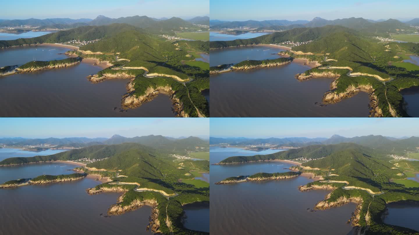 海岸线 美丽浙江 北纬30度 海岛 海边