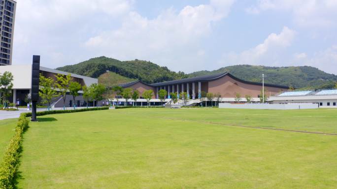 杭州亚运射箭场馆 富阳银湖体育中心