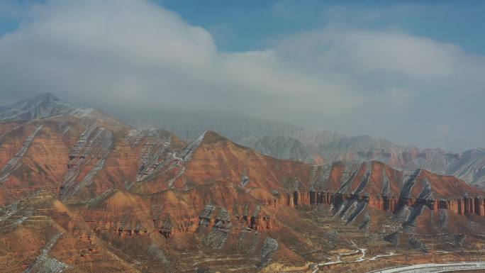 城市 乐都区 裙子山 航拍 高原 专题片