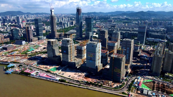 广州金融城城投最新2022航拍