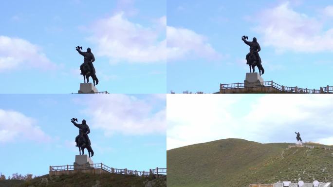 内蒙古成吉思汗雕像 高清120f