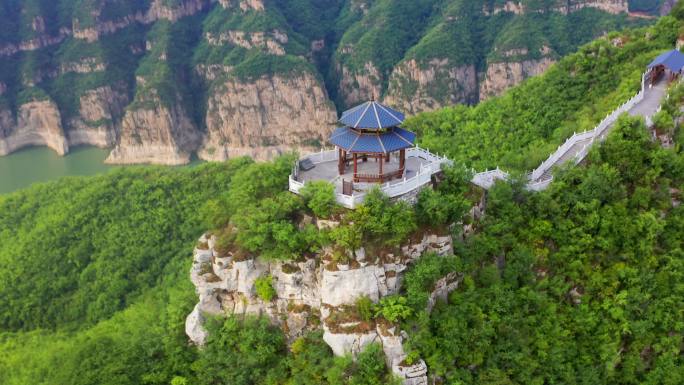 济源黄河三峡八角山风光